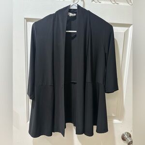 Carol Rose Elegant Black Cardigan